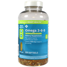 Member's Mark Omega 3-6-9 Dietary Supplement (325 ct.)