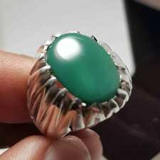 Natural old hussaini Feroza Ring For Mens Sabza ring turquoise Rings For Men