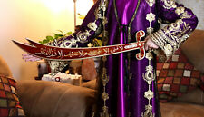 Handmade TWO Imam Ali Sword Islamic "La Fata Ela Ali" And Wooden Carving 2