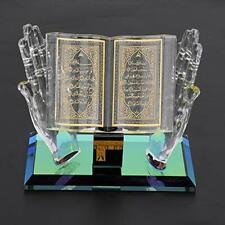 Muslim Crystal Collectible Figurines for Home Desktop Decor Islamic Building Han