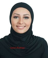 Hijab Al Amira 2 Piece  Hijab Muslim Hijab Islamic Cotton  Plain Colors 