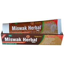 Miswak Herbal Toothpaste w/ Xylitol 7 in 1 [100% Fluoride Free] [Halal] [6.5 oz]