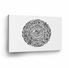 Islamic Wall Art Black and White Ikhlas Sfrom Koran Canvas Print Home Decor