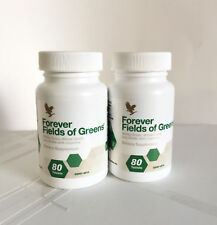 2 bottles Forever Fields Of Greens (80 tab.ea) Healthy digestion. Kosher/Halal
