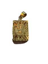 21KT holdIn the name of Allah Charm Islam Muslim BISMILLAH Jewelry