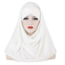 Women Hijabs One pcs Muslim Arab Instant Scarf Head Headwrap Islamic Shawls long