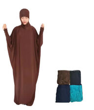 Muslim Women Prayer Dress With Hijab, Abaya, Kaftan, Khimar, Burqa Islamic Pray