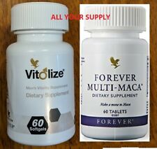 1 bottle of Forever Multi Maca & 1 bottle Forever Vitolize for men KOSHER/HALAL