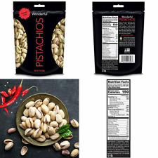 Wonderful Pistachios, Sweet Chili Flavored, 7 Ounce 7 (Pack of 1)