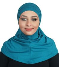 Muslim Women ** COTTON ** 2 Piece Al Amira Hijab (USA Seller) 20 colors