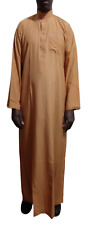  Muslim Men Abaya Sets Thawb Rode Jubba Dress Dishdasha Thawb  Long Sleeve Cloth