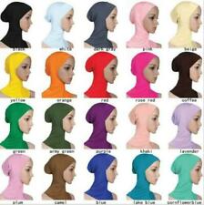 Muslim Neck Cover Pull-onHead scarf Inner Hijab Cap Islamic Underscarf Ninja hat