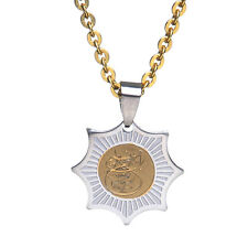 Engraved Bismi Allah Necklace Islamic Gift Islam Charm Muslim Chain Quran God