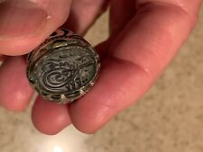 Antique Agate Islamic Aqeeq Silver Ring Very Rare
