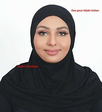 Amira hijab-Women Muslim Cotton one Pcs Ameera Hijab Islamic Hijab