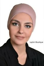 US-Islamic-Women-Cotton-Headscarf-Inner-Muslim-Hijab-Cap-Underscarf--Scarf