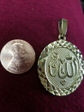 Women Men Gold Islamic ALLAH name in Arabic
