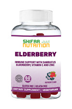Sambucus Elderberry Gummies by SHIFAA NUTRITION, Immune Support, Halal Vitamins