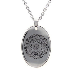 Ikhlas Quran Surah Silver PT Necklace  Islam Muslim Gift Islamic Pendent Allah